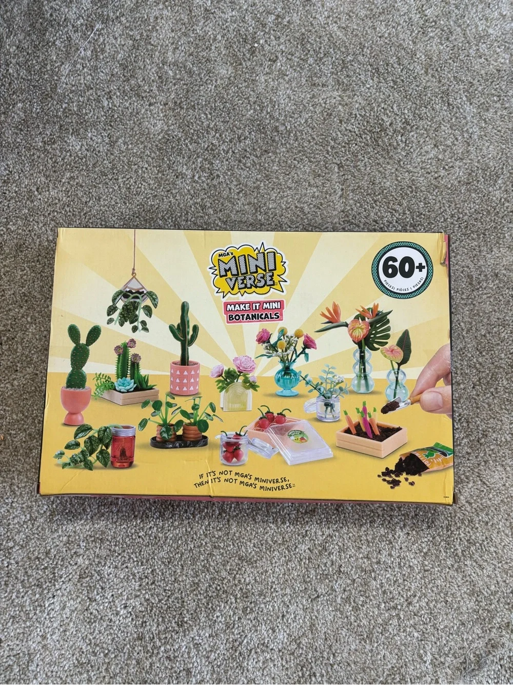 Mini Verse Make It Mini Botanicals Flower & Plant Building Set - Green